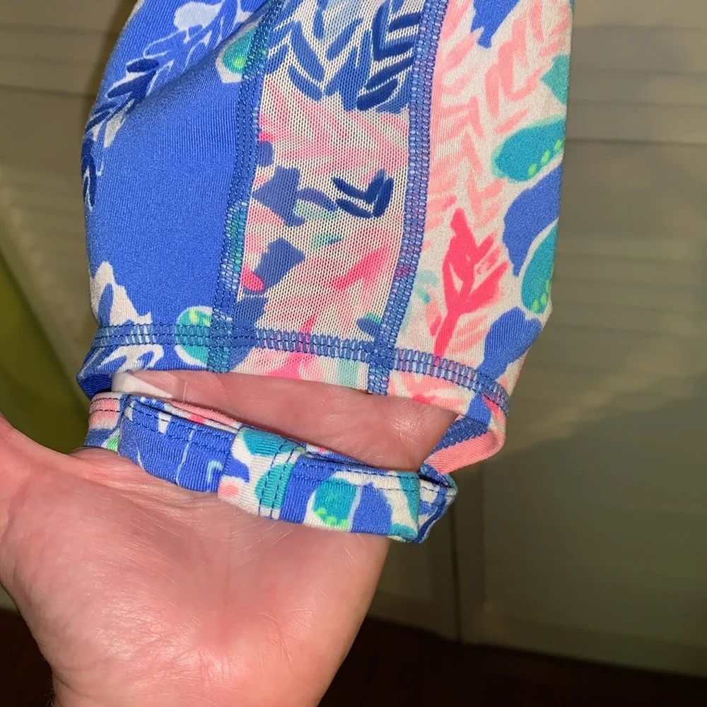 Lilly Pulitzer luxletic Tropical Leggings small - Picture 6 of 11
